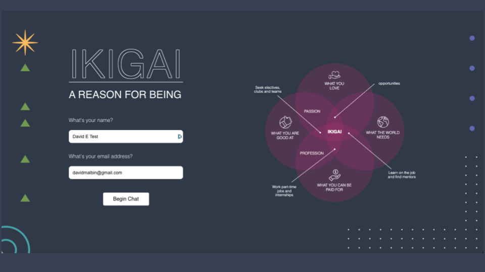 Career Ikigai — chat-based career pathway tool thumbnail
